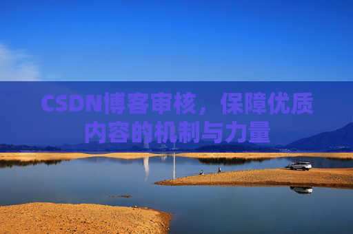 CSDN博客审核，保障优质内容的机制与力量